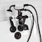 Kingston Brass Tub Wall Mount Clawfoot Tub Faucet with Hand Shower, Oil Rubbed Bronze KS229PXORB - alternate 3